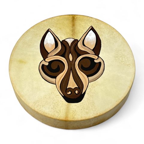 LOUP, TAMBOUR CHAMANIQUE