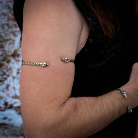 FENRIR - BAGUE DE BRAS, LAITON