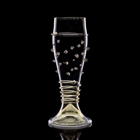 RÉPLIQUE DU VERRE MÉDIÉVAL, BOHÊME, XIV. SIÈCLE