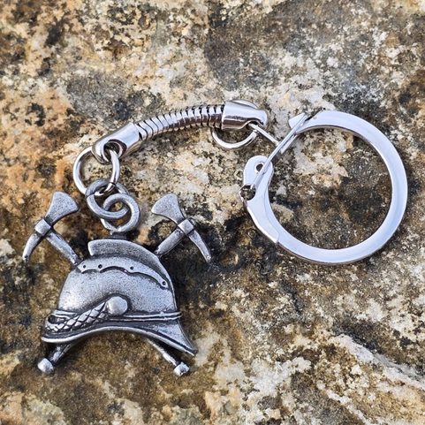 OLD FIRST REPUBLIC HAT, FIRST REPUBLIC, ZINC, KEYCHAIN