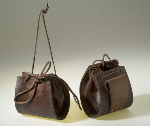 LEATHER POUCH DE LUXE - BROWN