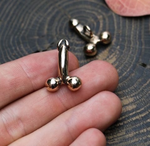 FASCINUS, ROMAN PHALLIC PENDANT, BRONZE