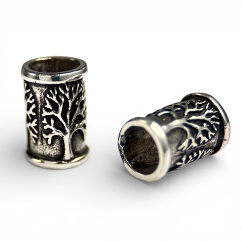 TREE OF LIFE - SILVER BEAD (NOT ONLY) FOR BEARD AG 925