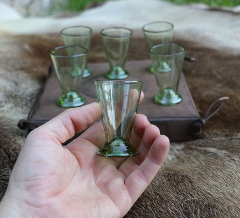 SHOT GLASS SET, FORREST GLASS