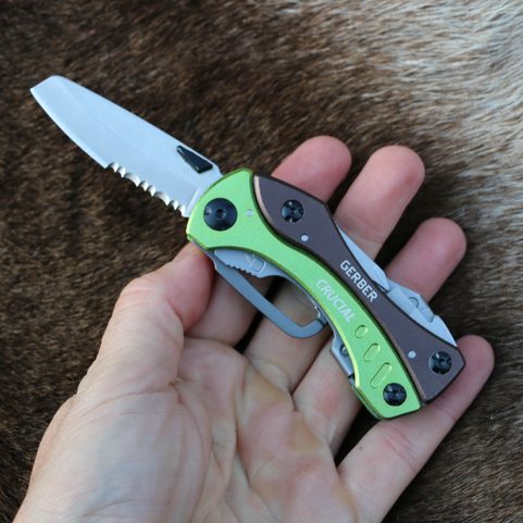 KNIFE CRUCIAL NEEDLENOSE PLIERS MULTI-TOOL GERBER