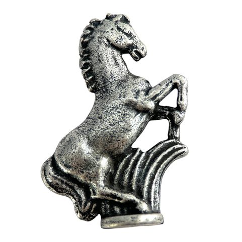 HORSE, FIGURINE, ZINC