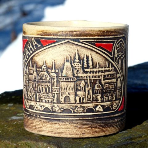 PRAGUE, CERAMIC MUG