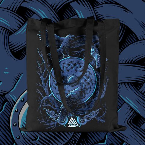 HUGINN AND MUNINN, CLOTH BAG
