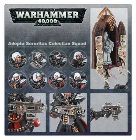 ADEPTA SORORITAS BATTLE SISTERS SQUAD