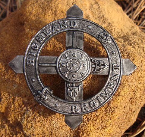 HIGHLAND REGIMENT BADGE