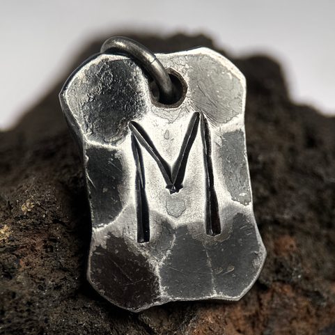 EHWAZ, FER, FORGÉ, PENDENTIF