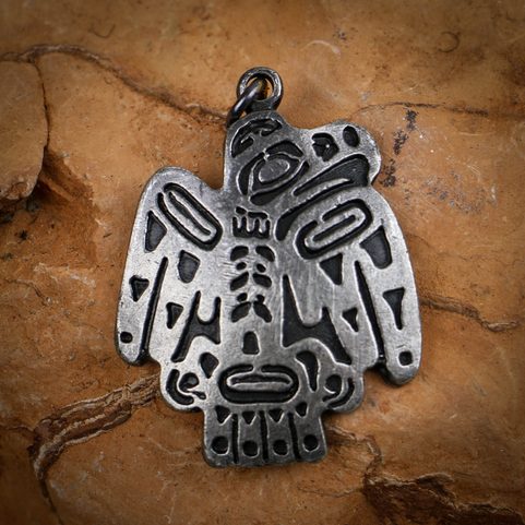 THUNDERBIRD, NATIVE AMERICAN SYMBOL, PENDANT