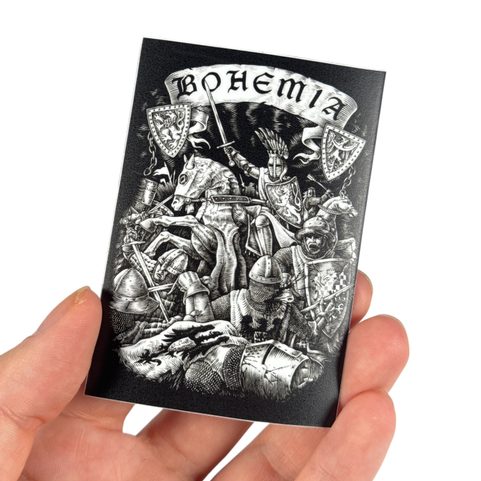 THOUGHT OTAKAR II. - KING OF BOHEMIA, MAGNET, 57X80 MM