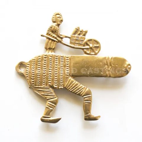 GOOD HARVEST, MEDIEVAL PILGRIM BADGE