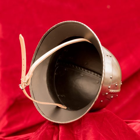 LUTON, ENGLISH KETTLE HAT HELMET