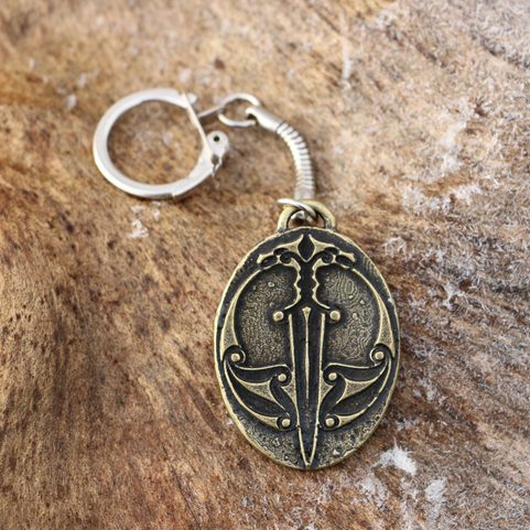 WULFLUND - KEY RING, ZINC