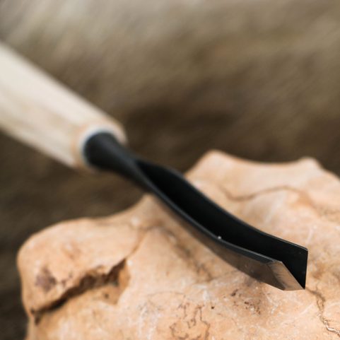WOOD CHISEL, HAND FORGED, TYPE XV