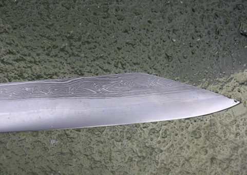 SIGURD - SEAX VIKING, ACIER DAMASSÉ