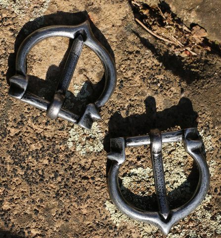 HISTORICAL BUCKLE XIV, COLOUR SILVER