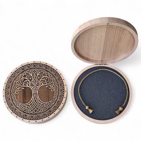 LUXURY BOX FOR TORQUES, TREE OF LIFE