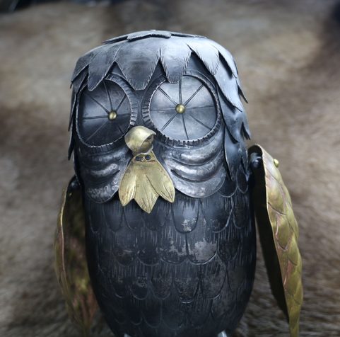BUBO - FORGED OWL GODDESS ATHENA - PERSEUS - CLASH OF THE TITANS, ARTWORK