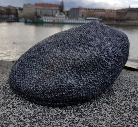 DONEGAL IRISH CAP WOOL GREY