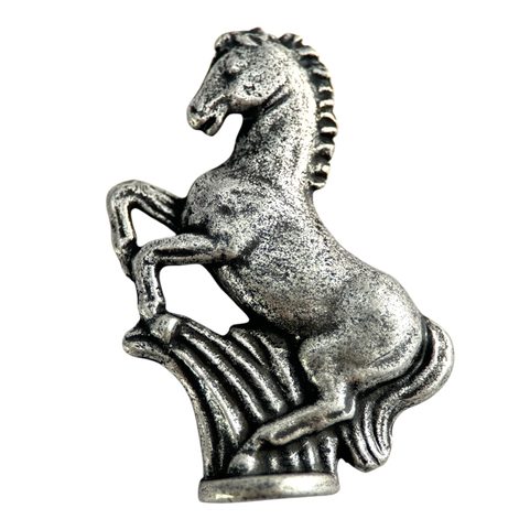 HORSE, FIGURINE, ZINC