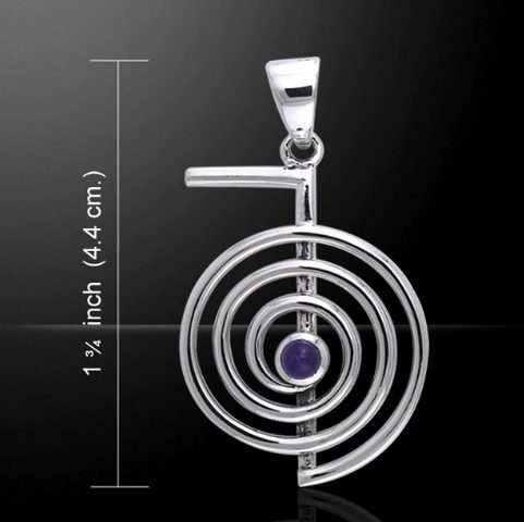 CHO KU REI, REIKI SILVER PENDANT, AG 925
