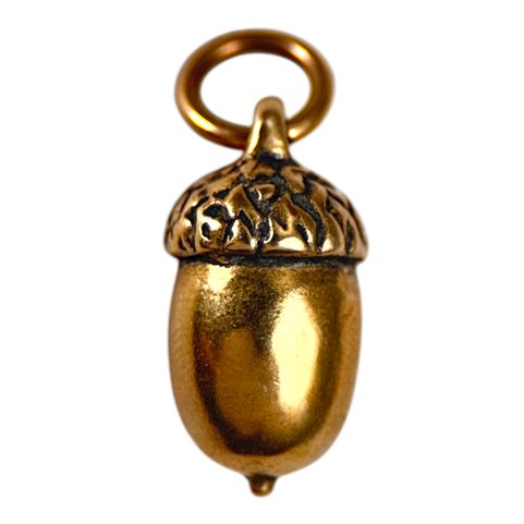 ACORN, OAK PENDANT, BRONZE