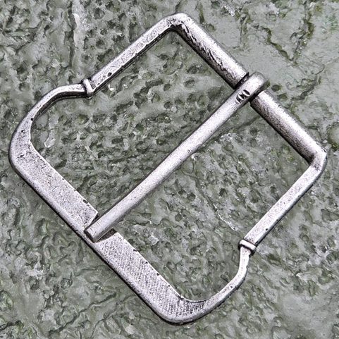 BELT BUCKLE, 15TH CENTURY, BOHEMIA, ZINC