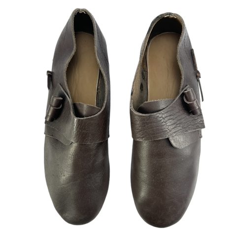 REIDAR, LEATHER VIKING BOOTS FOR THE EARLY MIDDLE AGES