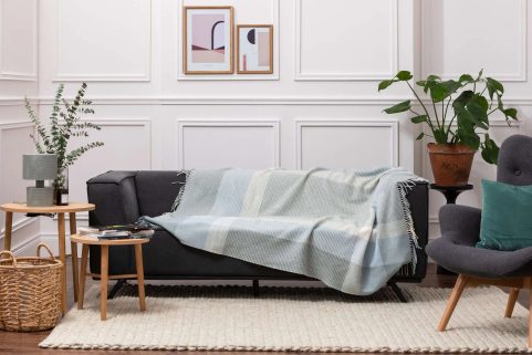 TARA CASHMERE BLANKET FOXFORD, IRELAND