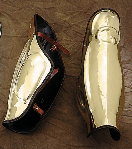 ANCIENT GREEK OR GLADIATOR GREAVES