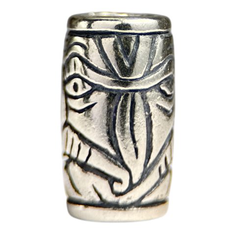 VIKING BEARD RING - GREYBEARD, SILVER