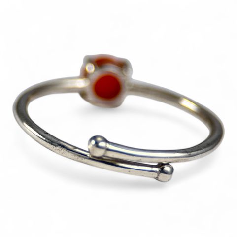 YENNEFER, RING, CARNELIAN SILVER 925/1000