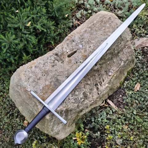 ZWINGHERR, ÉPÉE À UNE MAIN, XIVE–XVE SIÈCLE, FULL TANG, SANS PIERRE