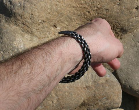 SCORPIO, FORGED BRACELET, STEEL