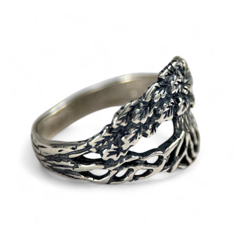 EICHENRING, SILBER 925
