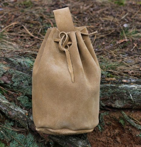LEATHER POUCH, LARGE, XL