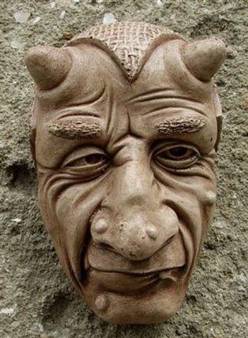 FACE OF THE DEVIL, WALL DECORATION