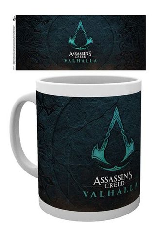ASSASSINS CREED WALHALLA LOGO BECHER