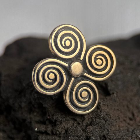 SUN BROOCH, HALLSTATT CULTURE