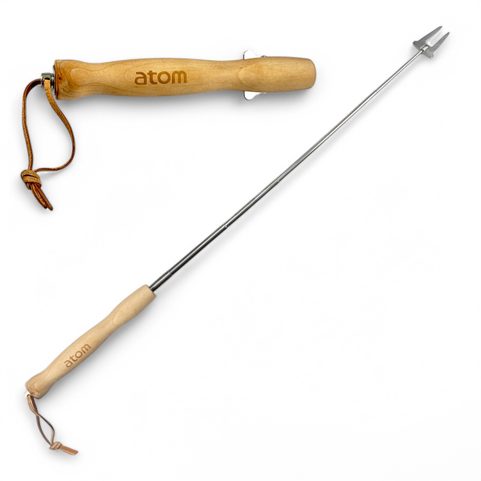 TELESCOPIC ROASTING FORK