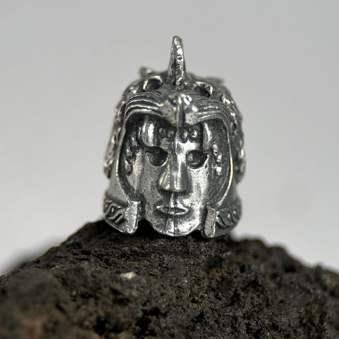 GLADIATOR HELMET, PENDANT, TIN