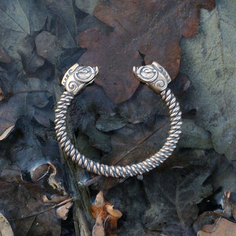PICTISH BOAR BRACELET, BRONZE