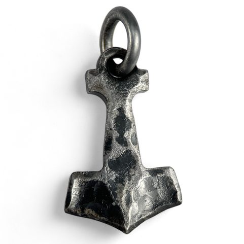 BIFRÖST, HAND FORGED THOR'S HAMMER, PENDANT