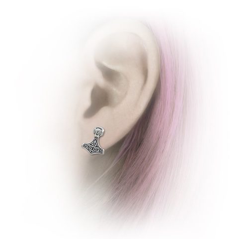 THOR HAMMER, EARRINGS, ALCHEMY ENGLAND