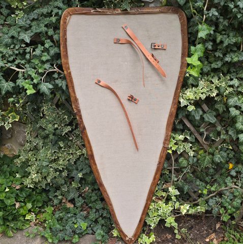 MANDLE NORMAN SHIELD, LINEN COVERED