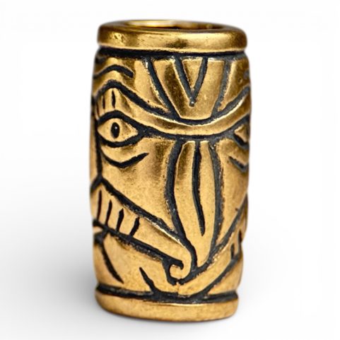 VIKING BEARD RING, BRONZE