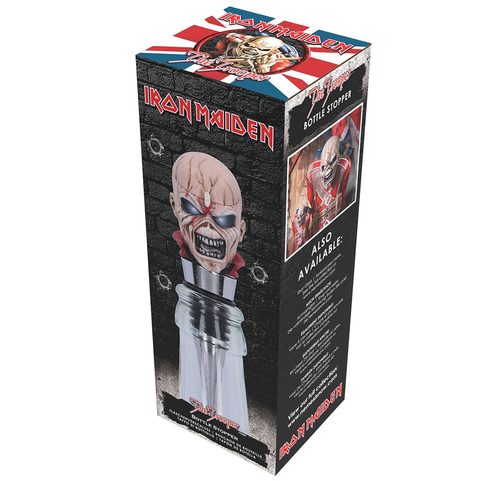 IRON MAIDEN THE TROOPER BOUCHON DE BOUTEILLE 10CM